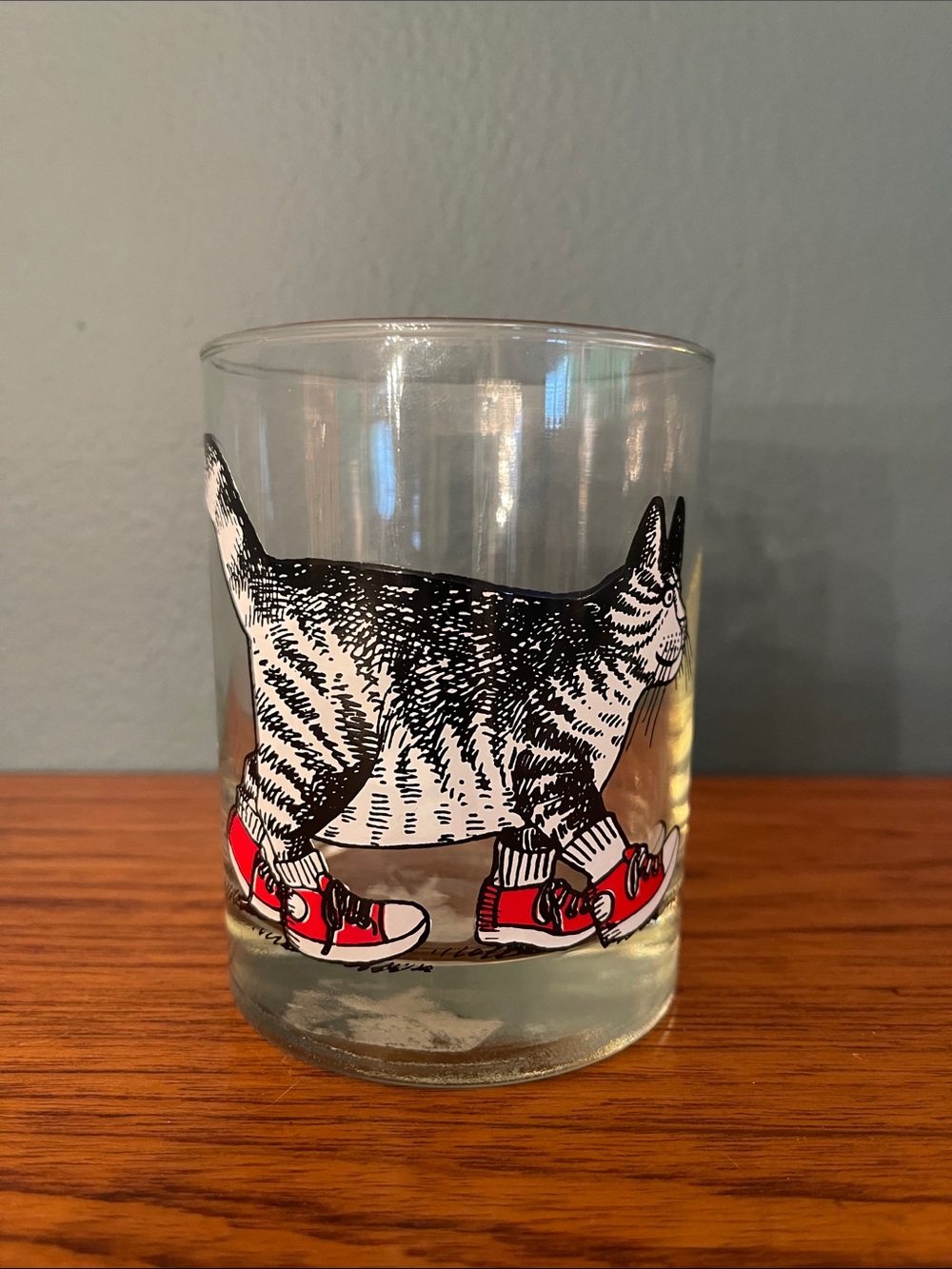 Kilban Cat in Sneakers Glads Tumbler